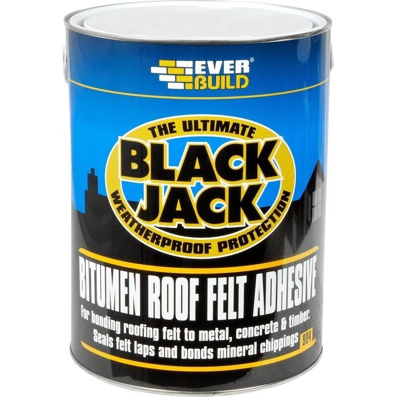 2.5ltr Everbuild Roof Felt Adhesive