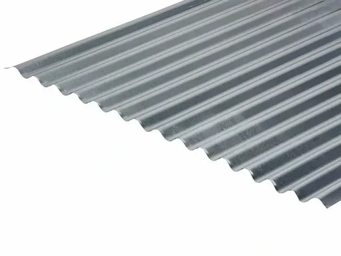 2425 x 660 Galvanised Corrugated Roofing