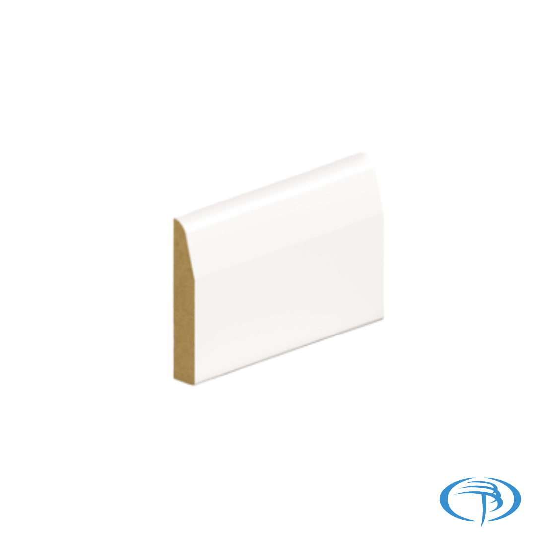 2.2mtr 14 x 44mm Mdf Primed Chamfered Architrave