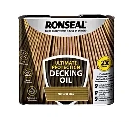 Ronseal Ultimate Decking Oil Natural Oak