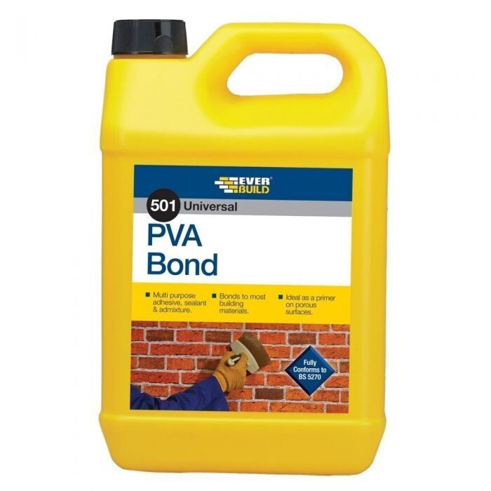 2.5ltr Everbuild 501 PVA Bond