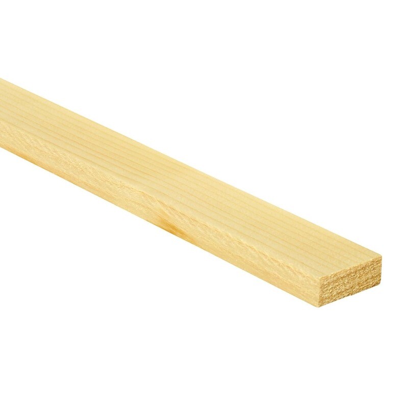 0.9mtr 12mm x 34mm Pine Door Stop Timber