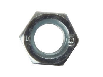 100pk Hexagon Nut BZP M8