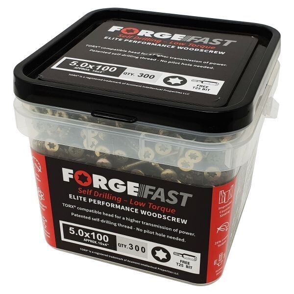 ForgeFast Torx Comp ZY 4x40 Tub 1200