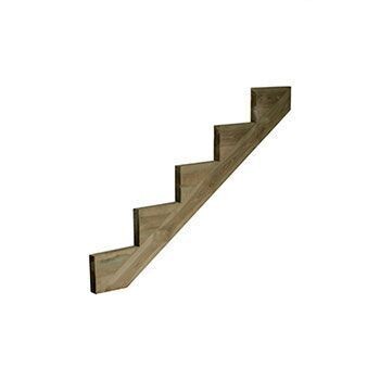 Pine Decking 5 Tread String