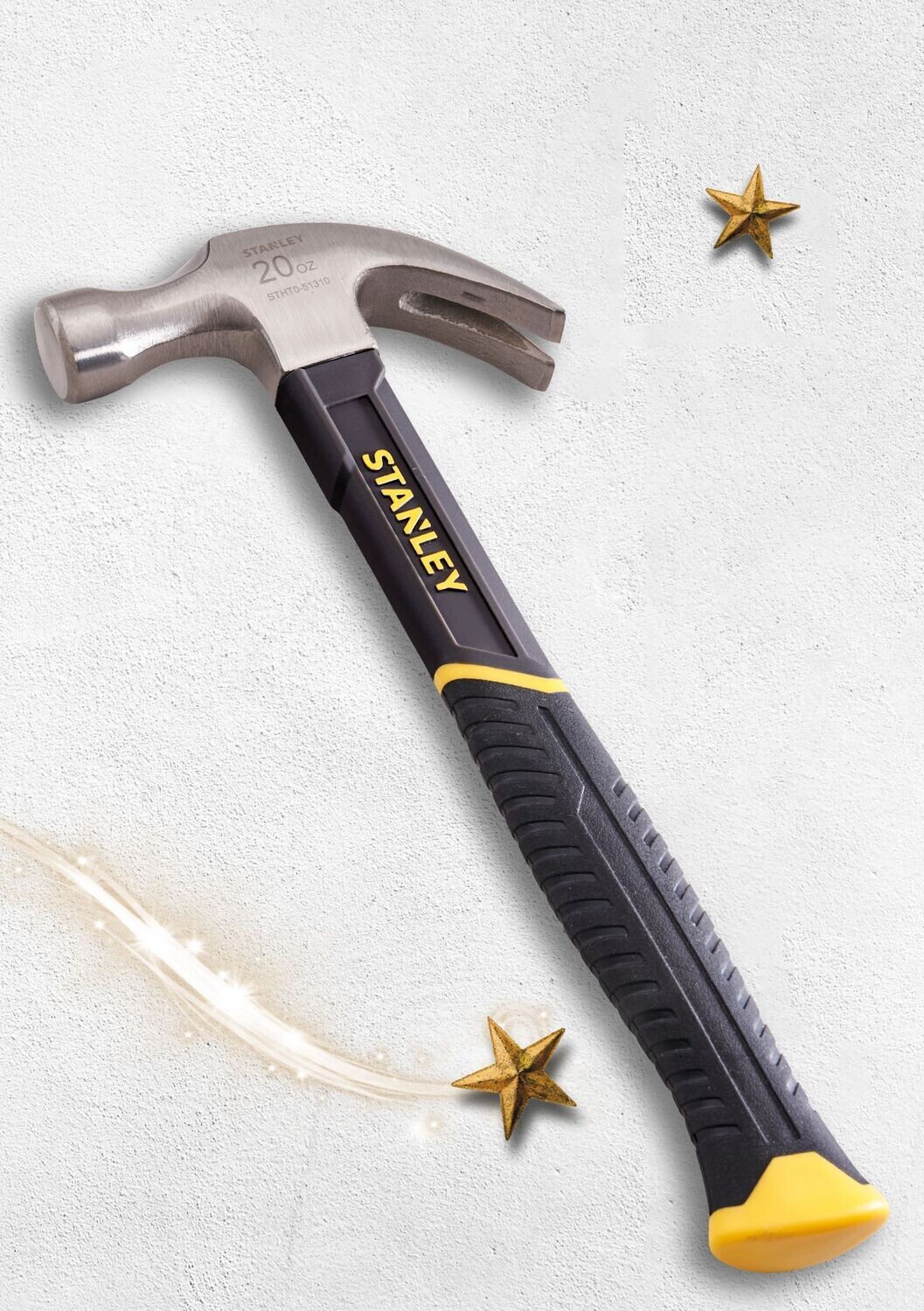 STANLEY® 567g (20oz) Fibreglass Hammer