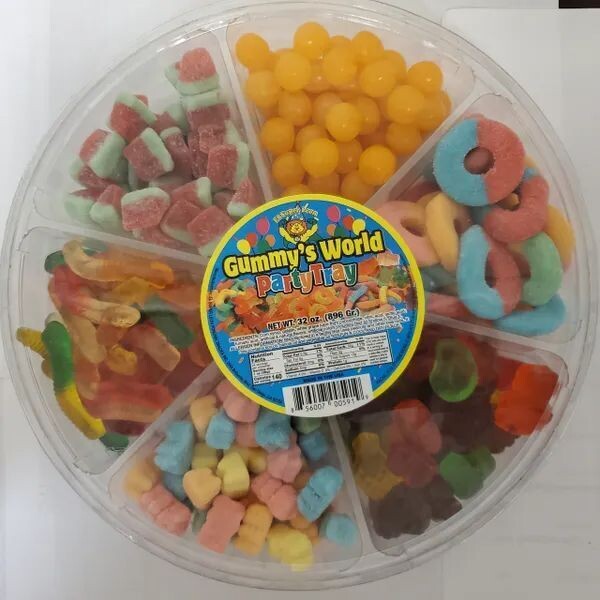 Gummy's World Partytray Mexican Candy