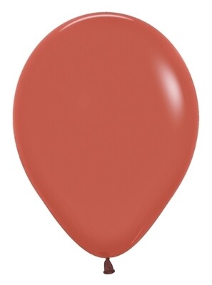 Betallatex Latex Balloons Deluxe Terracota 11in - 100 pieces