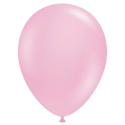 Tuftex Latex Balloons Pink 5in - 50 pieces