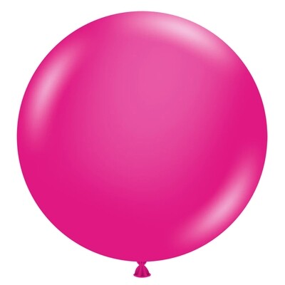 Tuftex Latex Balloons Hot pink 17in - 50 pieces