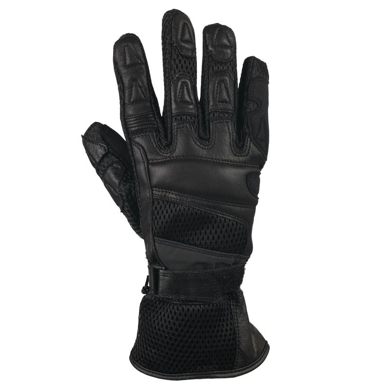 BIKE IT TRIPLE BLACK AIR SUMMER GLOVE.