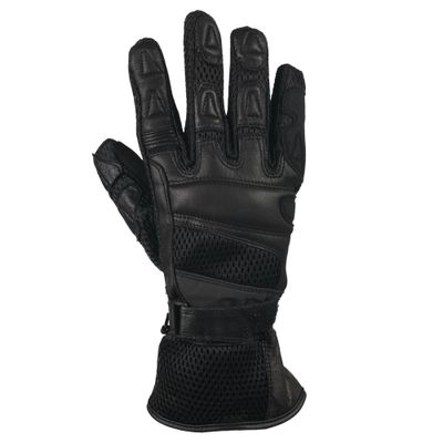 BIKE IT TRIPLE BLACK AIR SUMMER GLOVE.