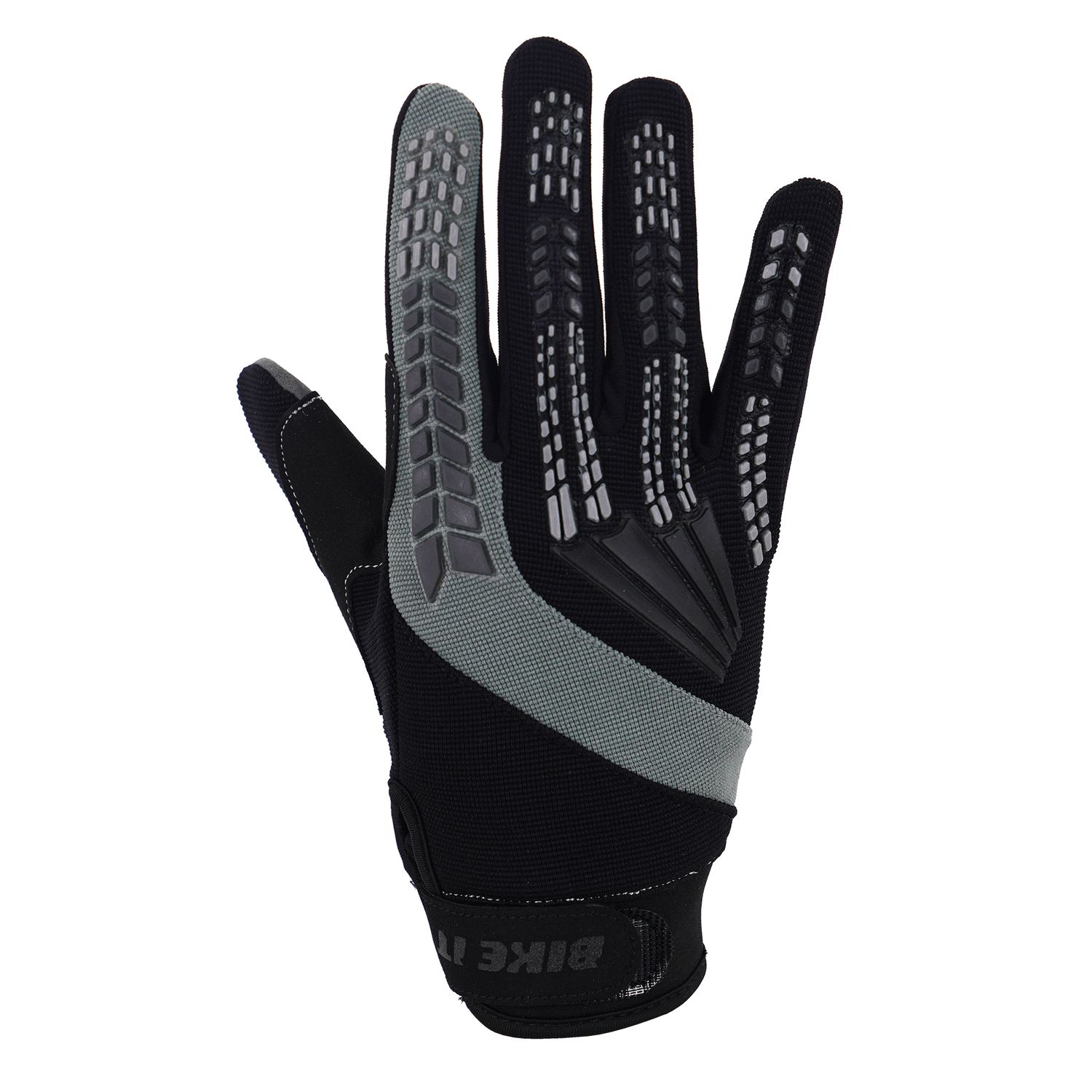 BIKE IT VAPOR-S GLOVE. BLACK/GREY