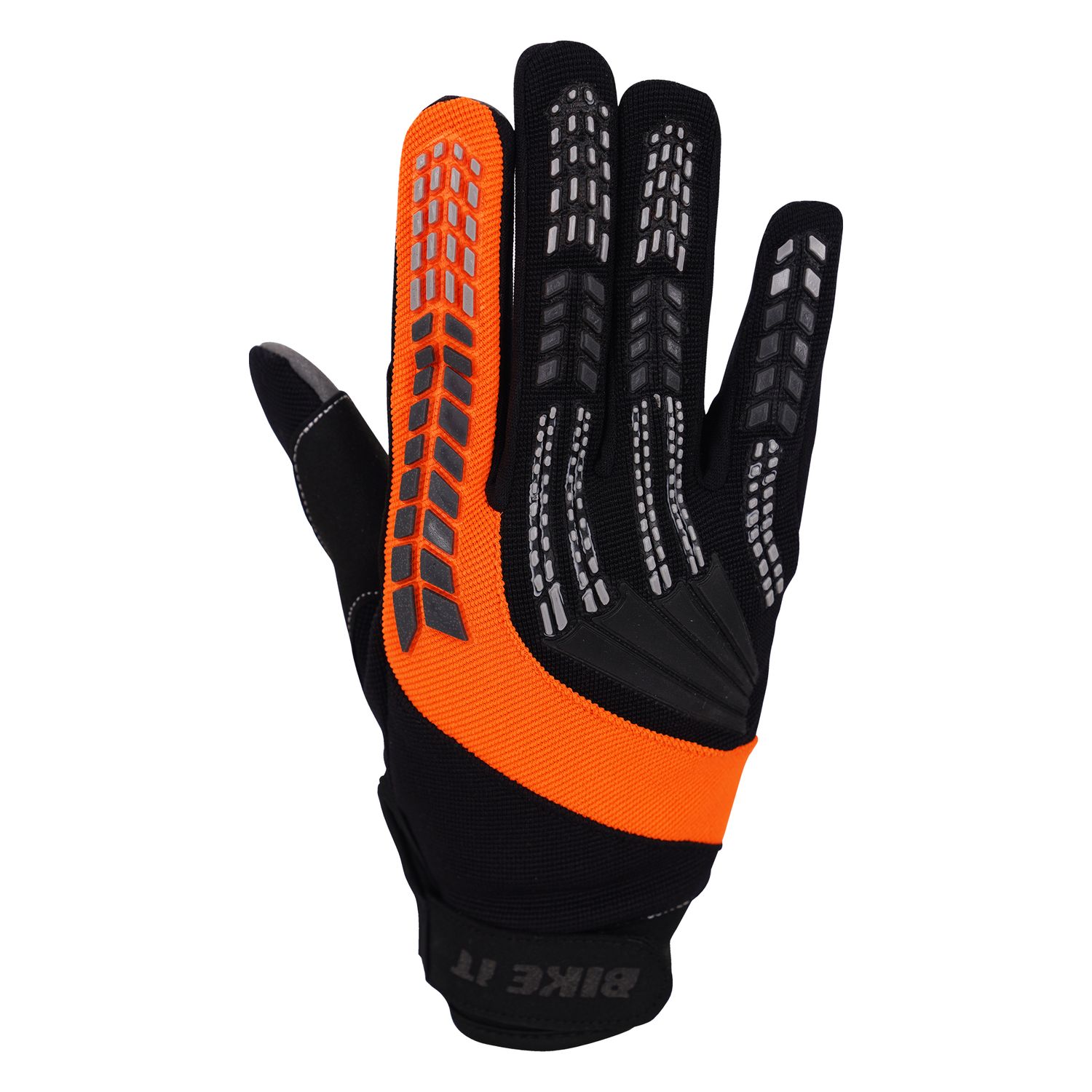 BIKE IT VAPOR-S GLOVE. BLACK/ORANGE