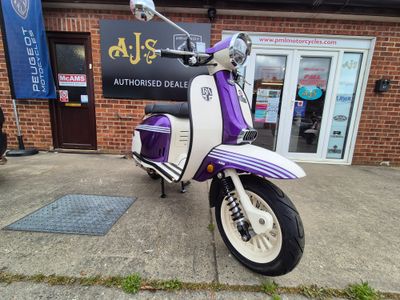 Royal Alloy GP125 SE - Purple Passion/Ivory
