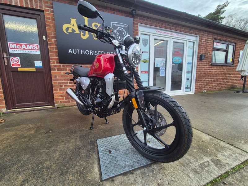 AJS Bilston 125 - Ember Red