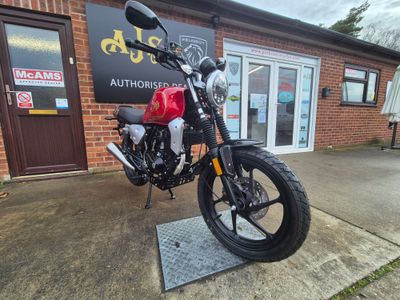 AJS Bilston 125 - Ember Red