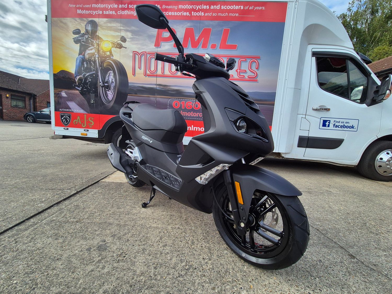 Peugeot Speedfight 50 - Satin Black