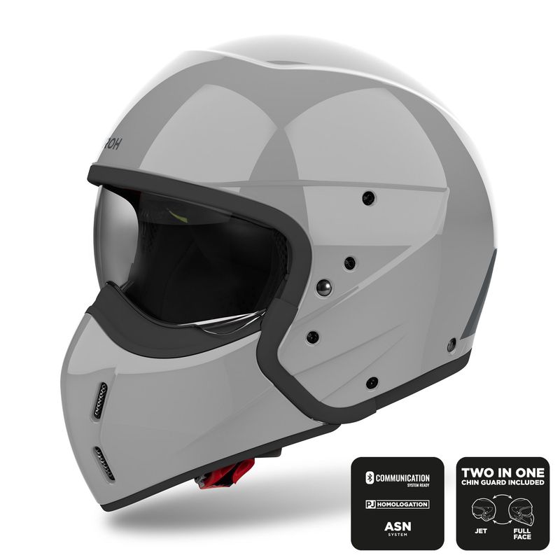 Airoh J110 Helmet - Cement Grey Gloss 20% Off!! Airoh J110 Helmet - Cement Grey Gloss 20% Off!!