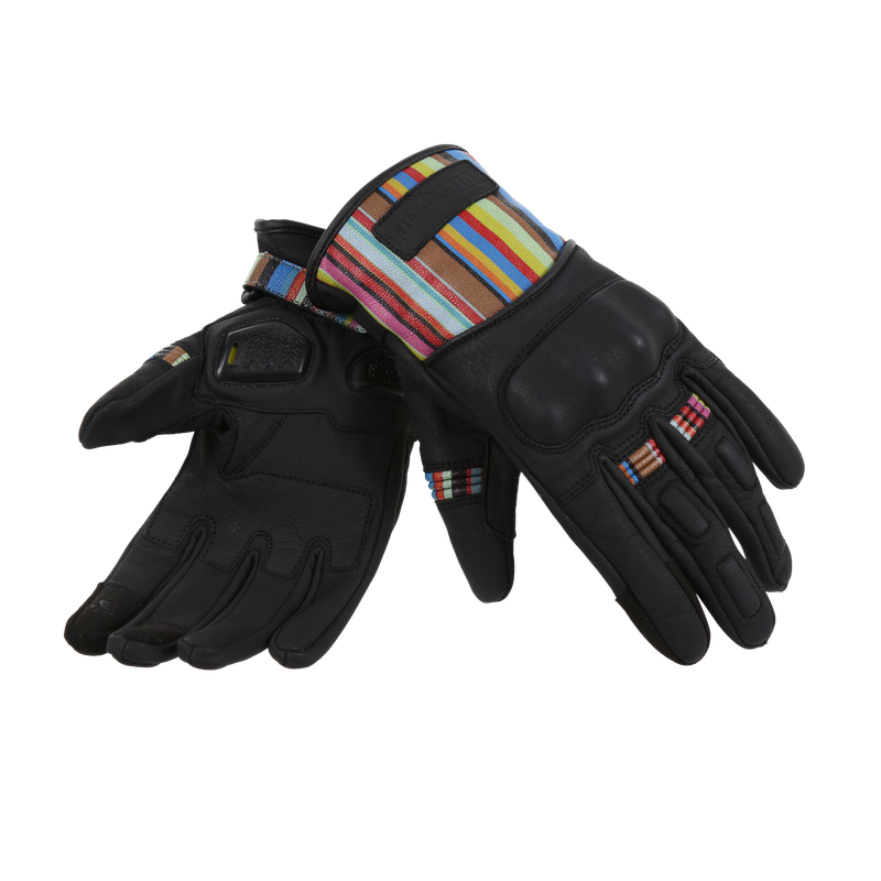 MOTOGIRL BESSIE GLOVES - STRIPE MOTOGIRL BESSIE GLOVES - STRIPE