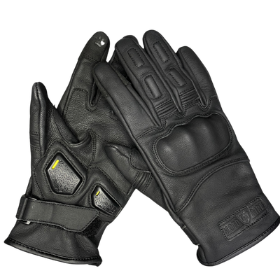 MOTOGIRL BESSIE GLOVES - BLACK MOTOGIRL BESSIE GLOVES - BLACK