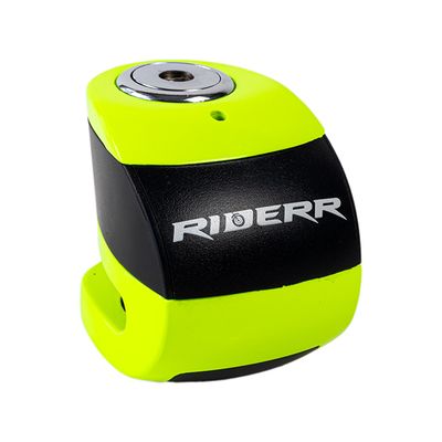 RIDERR RS6 ALARM DISC LOCK FLUO GREEN RIDERR RS6 ALARM DISC LOCK FLUO GREEN