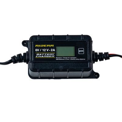 RIDERR 2.0A BATTERY CHARGER RIDERR 2.0A BATTERY CHARGER