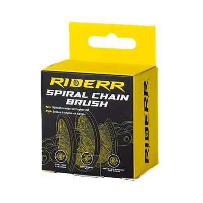 RIDERR SPIRAL BRUSH YELLOW RIDERR SPIRAL BRUSH YELLOW