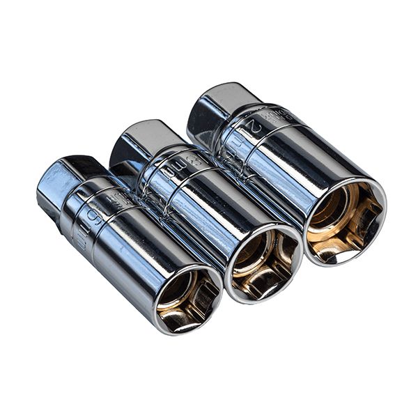 RIDERR 3 PIECE SPARK PLUG SOCKET SET RIDERR 3 PIECE SPARK PLUG SOCKET SET