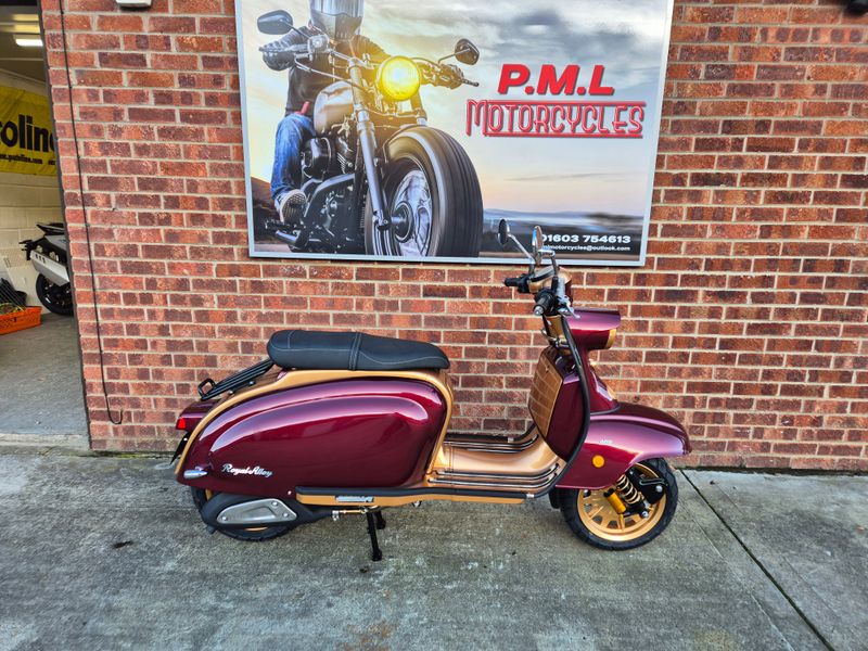 Royal Alloy JPS 125 - Burgundy/Gold