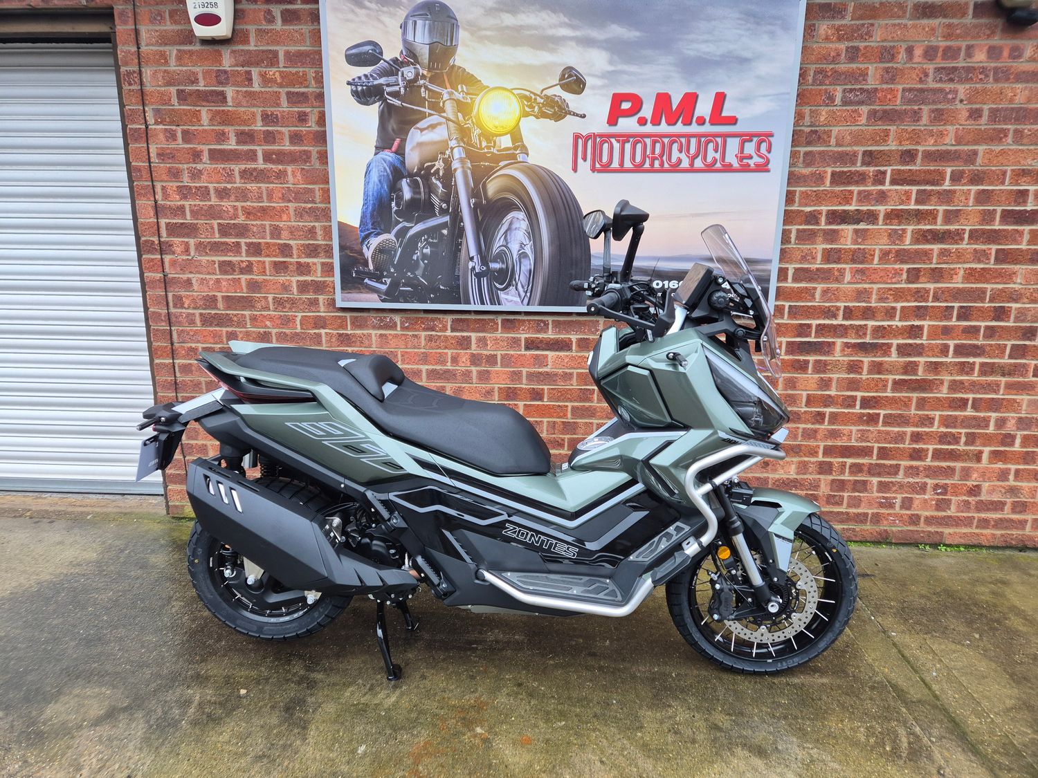 Zontes ZT368T-G - Metallic Green