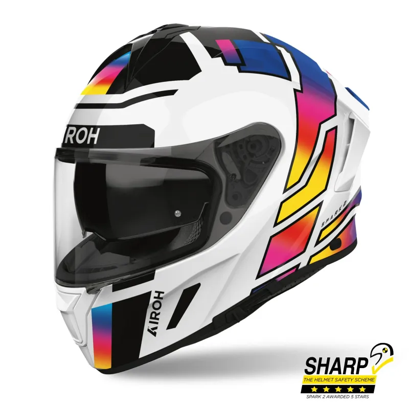 Airoh Spark 2 Lively Rainbow Gloss