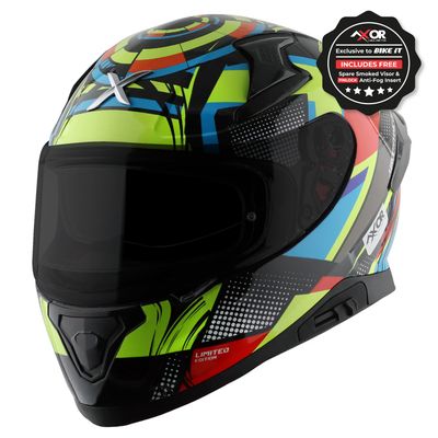 Axor Apex Full Face Helmet - Vivid Graphic Axor Apex Full Face Helmet - Vivid Graphic