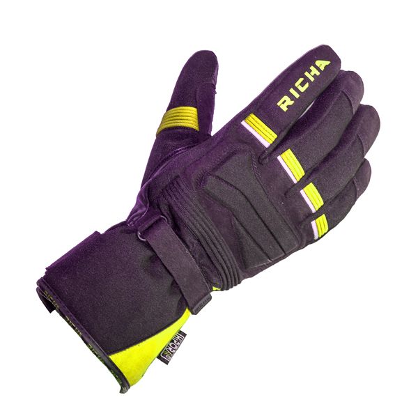 RICHA PEAK GLOVE BLACK/FLUO