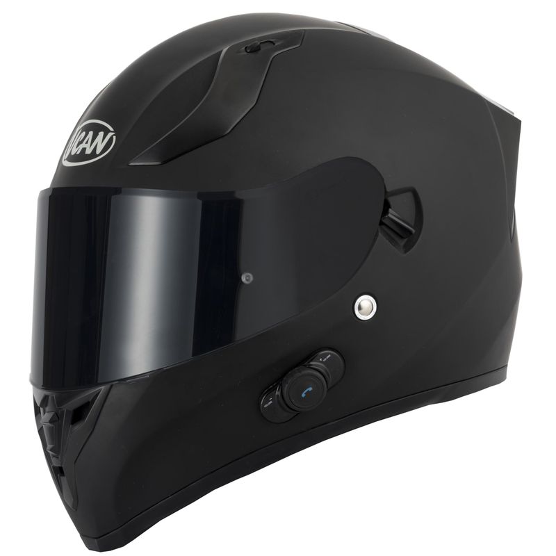 VCAN H128 BLINC S7 BLUETOOTH HELMET - MATT BLACK