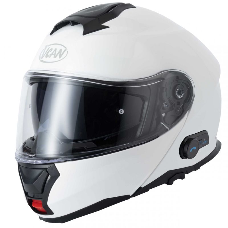 VCAN H272 BLINC A4 BLUETOOTH HELMET - GLOSS WHITE