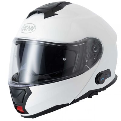 VCAN H272 BLINC A4 BLUETOOTH HELMET - GLOSS WHITE