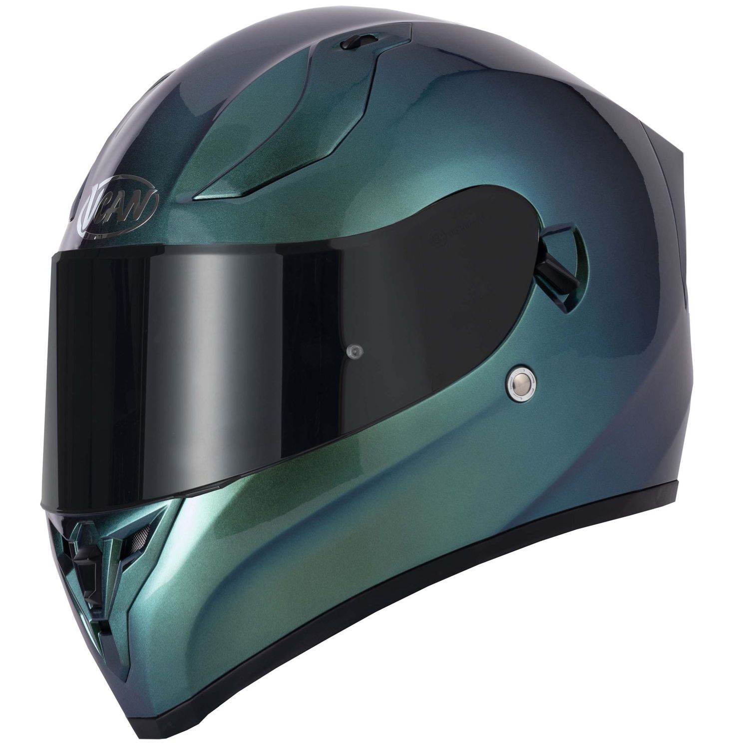 VCAN H128 HELMET - GRADIENT GREEN/BLUE