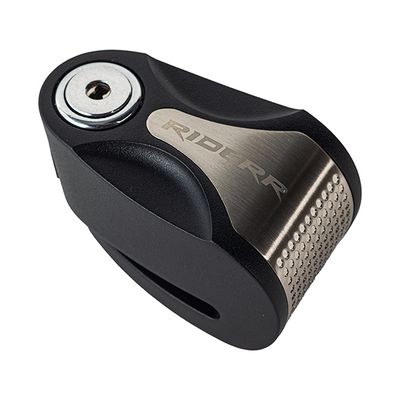 RIDERR RIOT SILVER ALARM DISC LOCK