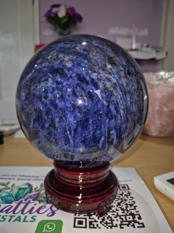 Sodalite Statement Sphere