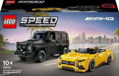Lego Speed Champions Set: 76924 Mercedes-AMG G 63 &amp; Mercedes-AMG SL 63 &amp; 76909