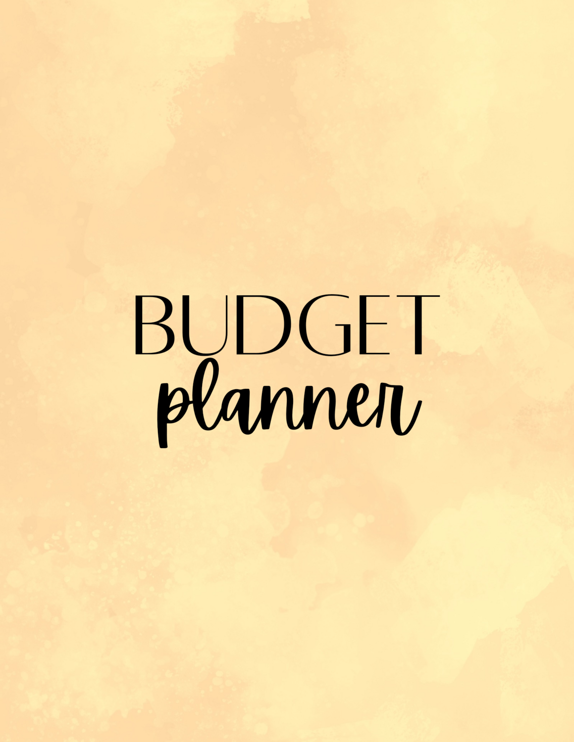 Budget planner