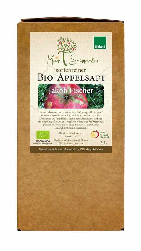Jakob Fischer - Streuobstsaft in der 3 Liter Box (Bioland)