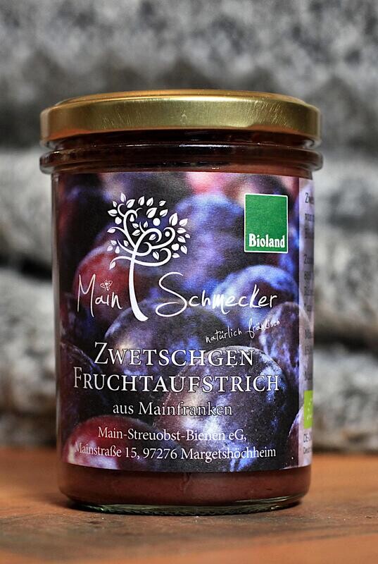 Zwetschgen-Fruchtaufstrich mit mind. 80 % Fruchtgehalt