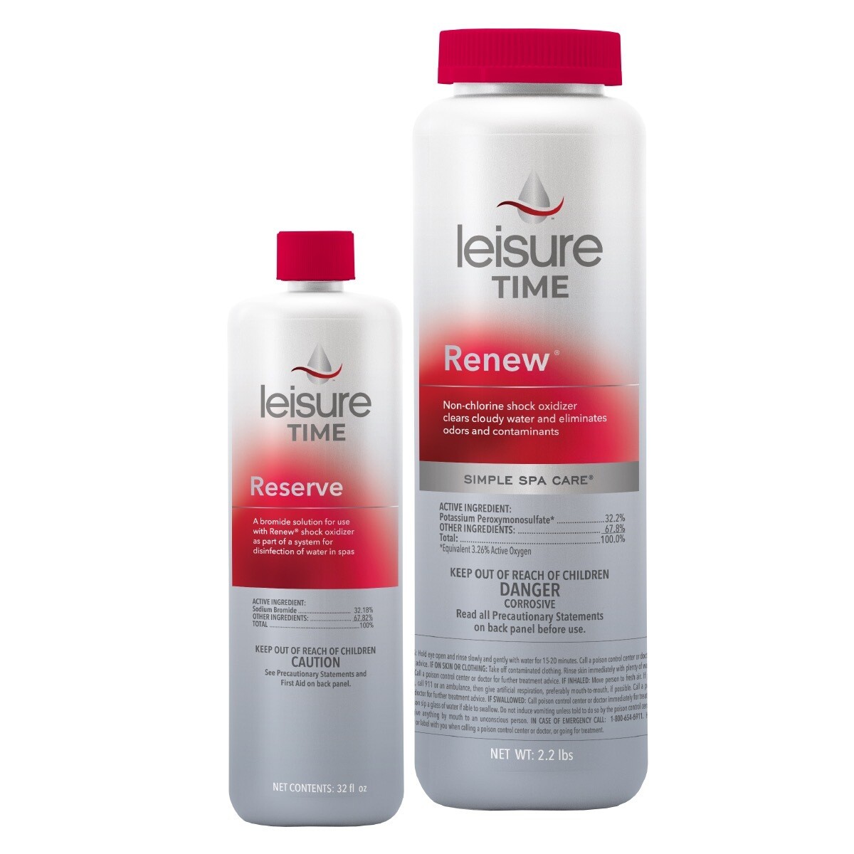 Leisure Time® Reserve &amp; Renew System