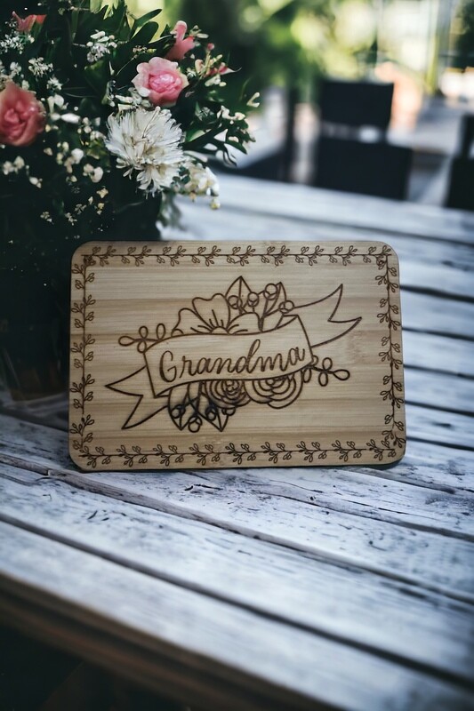 Grandma&#39;s Love: Engraved Wall Sign