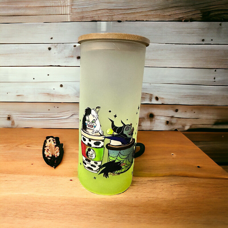 Regal Villainy Glass Tumbler
