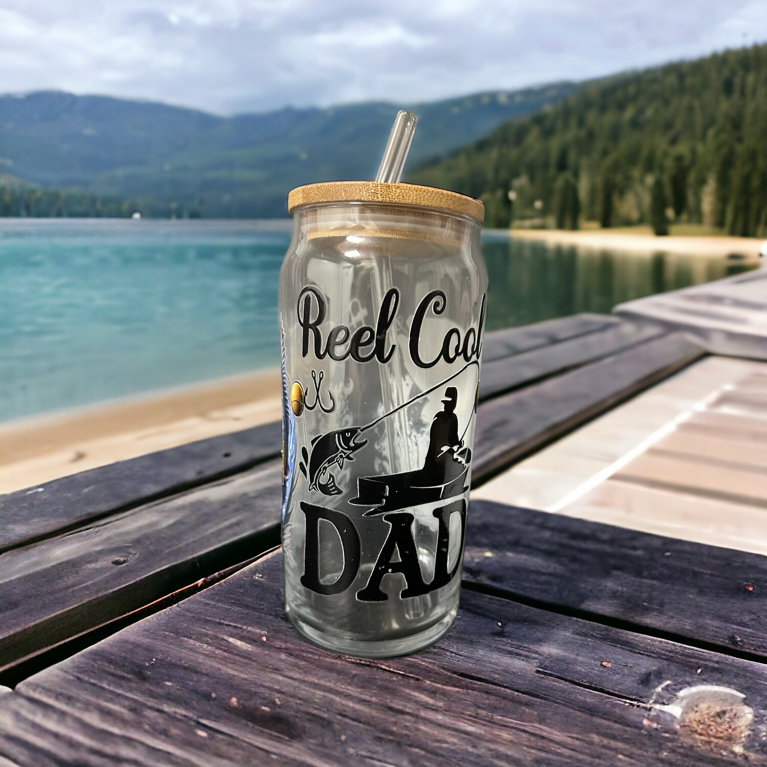 Dad&#39;s Catch Glass Tumbler