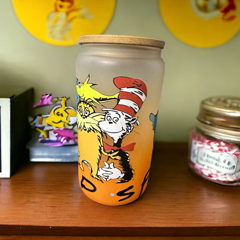Seuss Friends Fusion Glass Tumbler