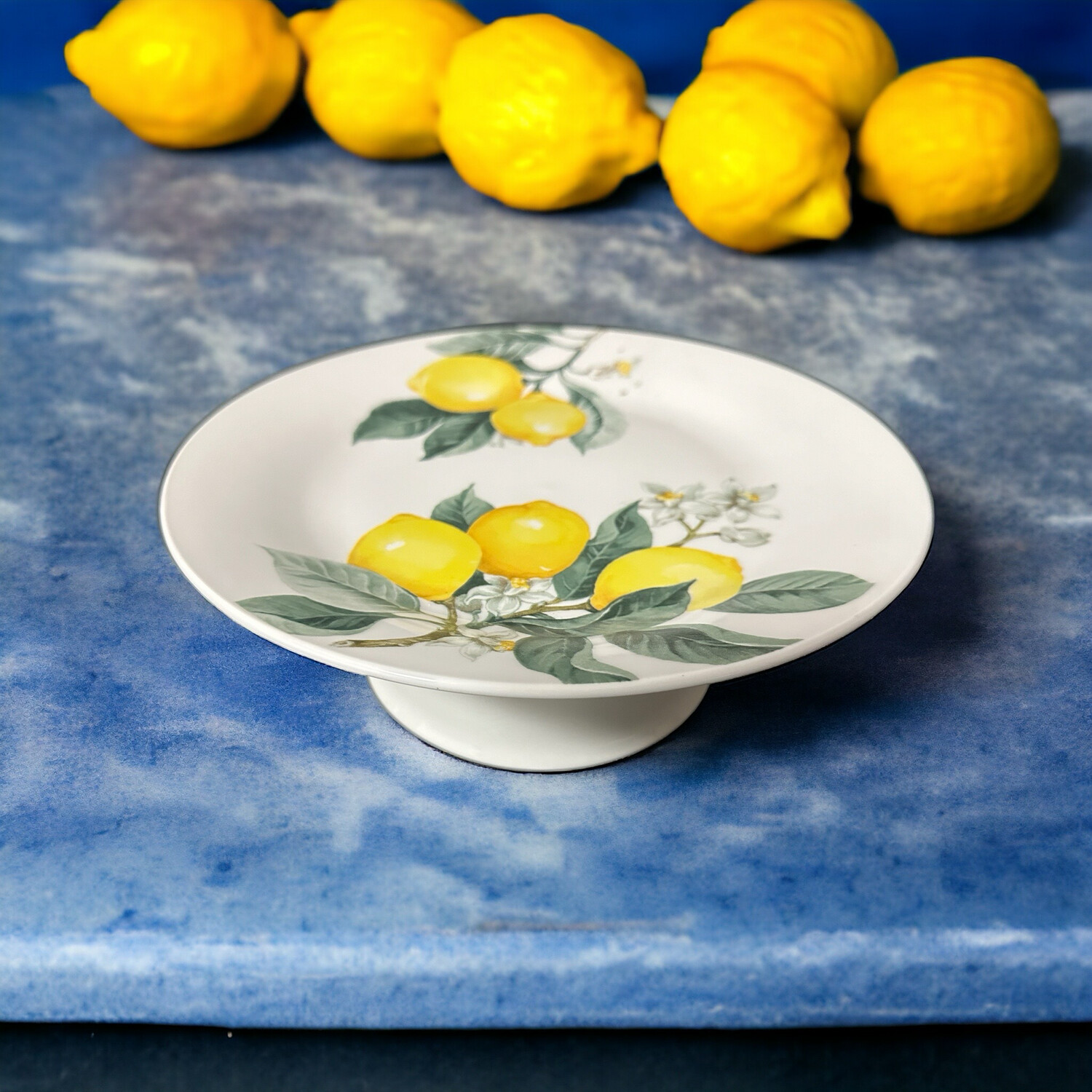 Lemon Grove Cake Plate